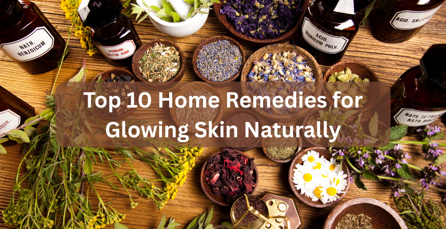Top 10 Home Remedies for Glowing Skin Naturally