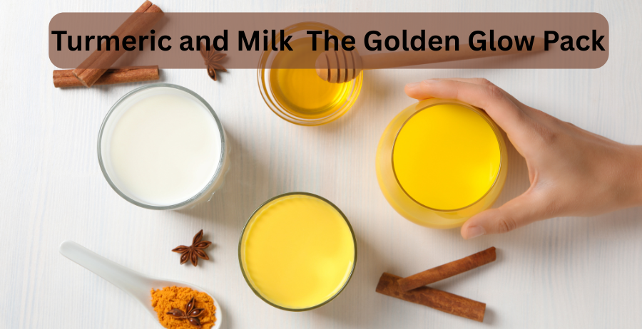 Turmeric and Milk The Golden Glow Pack